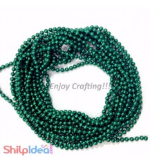 Metal Ball Chain 1.5mm - Dark Green - 2 meter